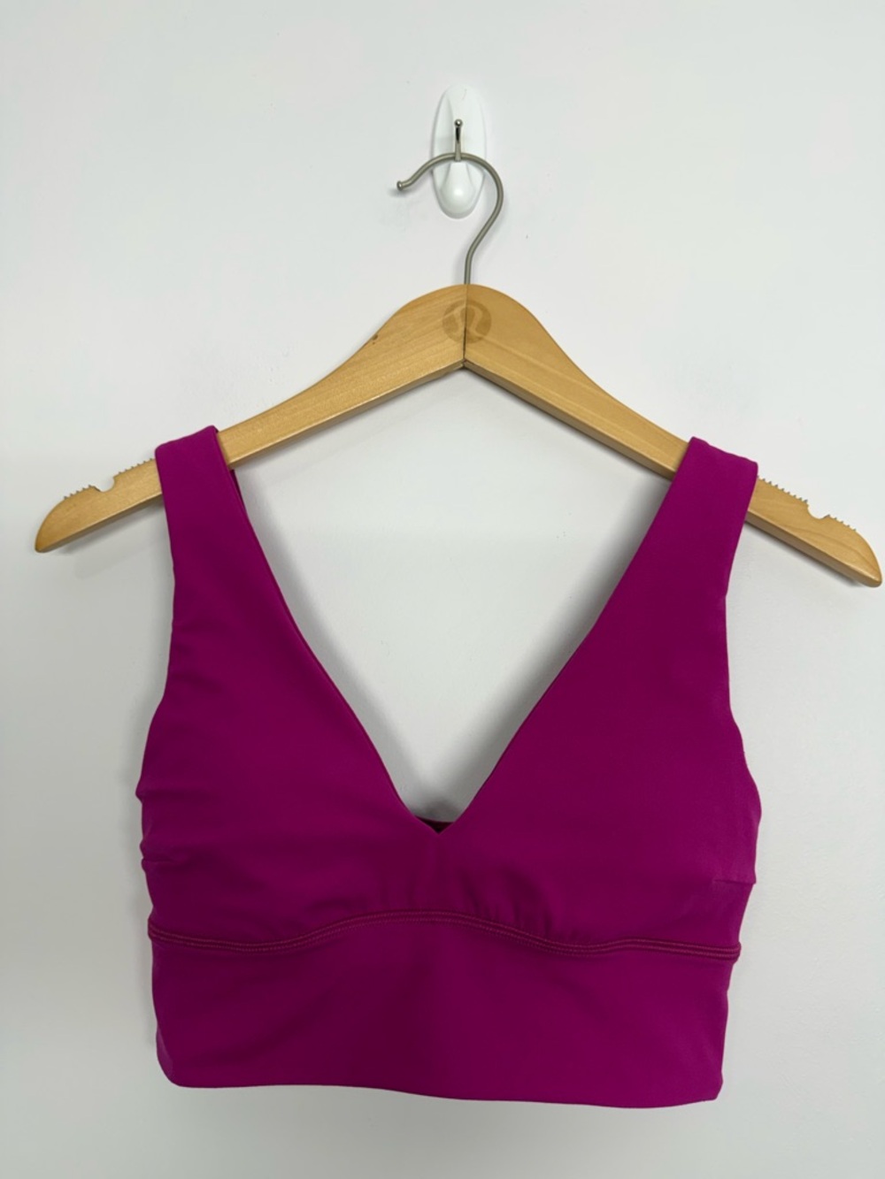 Lululemon Align V-Neck Bra *Light Support, C/D Cup Ripened Raspberry Size 4